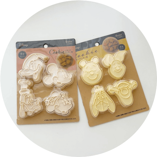 [即納]  スタンプクッキー型 4個セット