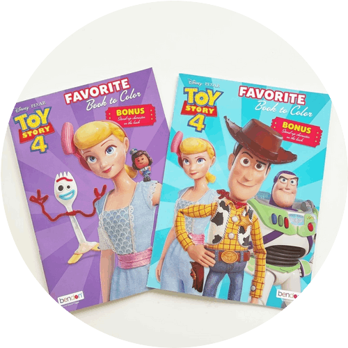[即納]   トイ・ストーリー4　ぬりえ　アクティビティーブック