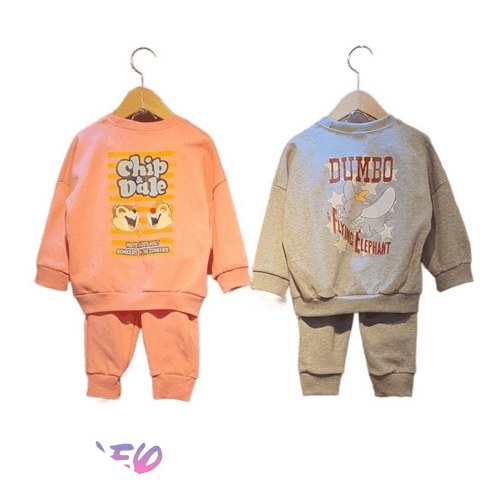 90-120size [即納]   チップとデールorダンボセットアップ (little rabbit)