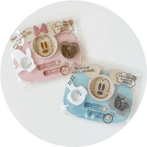 [即納]  ミッキーミニー　アイコンランチプレート