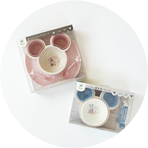 [即納]  ミッキーミニー　食べこぼしキャッチプレート