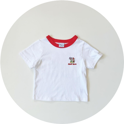 90.110.120size[即納]    トラベルミキミニ半袖Tシャツ  (mes favoris original )