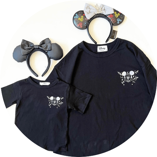 90-150.大人size[即納]    GOOD VIBES レインボー半袖Tシャツ  (mes favoris original )