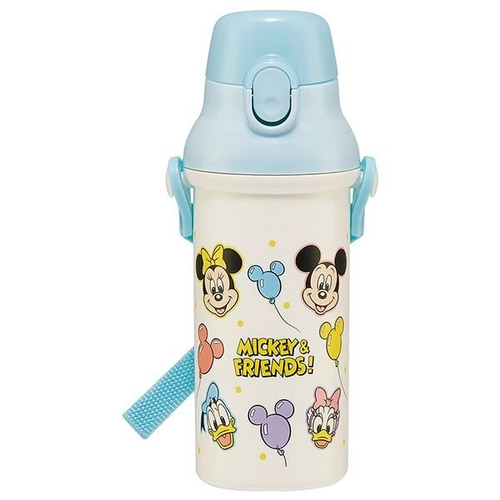 [即納]   抗菌 食洗機対応 直飲みプラワンタッチボトル 【ミッキー＆フレンズ/風船】