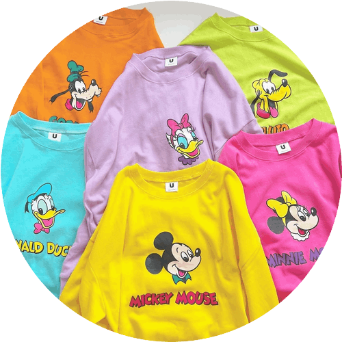 大人size[即納]   長袖ver.  6色展開！レトロフレンズトップス(mes favoris original )