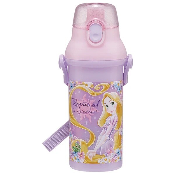 [即納]     抗菌 食洗機対応 直飲みプラワンタッチボトル 【ラプンツェル 25】