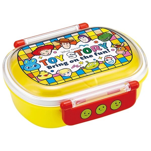 [即納]    抗菌 食洗機対応 ふわっとフタタイトランチボックス小判 【トイ・ストーリー 25】