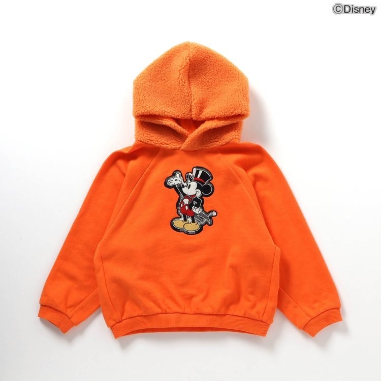 80-140size [即納]    ディズニーキャラクター/フードボアパーカー(BREEZE)