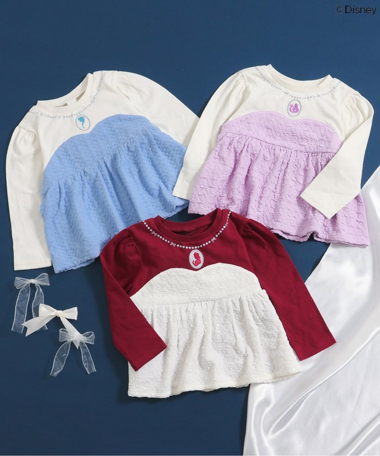 90.140size [即納]     ディズニープリンセス・FROZEN/チュニック (apres les cours)