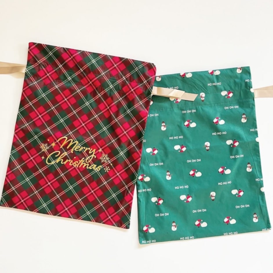 [即納]   Xmasラッピングバッグ