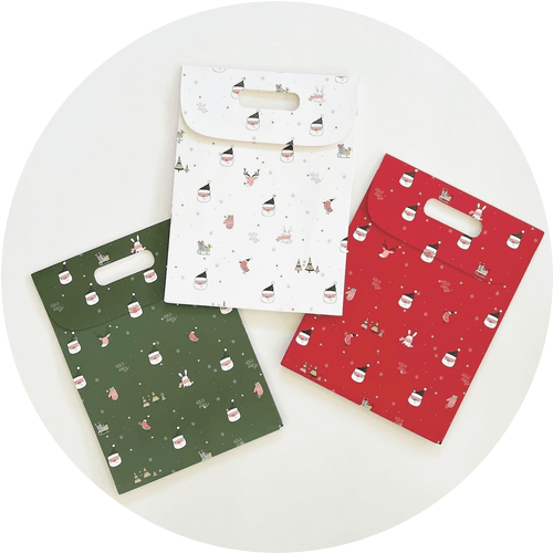 [即納]   Xmas総柄バッグ
