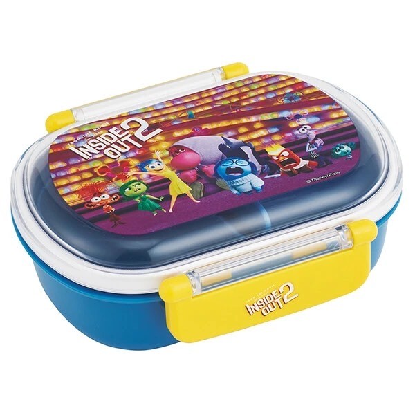 [即納]    抗菌 食洗機対応 ふわっとフタタイトランチボックス小判 【インサイド・ヘッド 2】