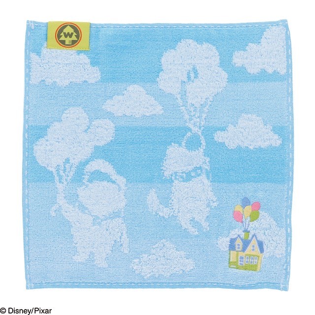 [即納]    ディズニー カールじいさんの空飛ぶ家 グラデーションスカイ ミニタオル