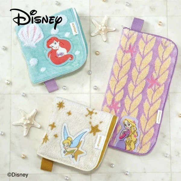 [即納]   【タオルのふりしてコソっとポーチ】どっとポーチ ディズニー