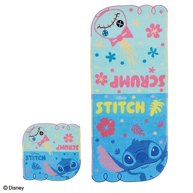 [即納]   　ディズニー リロ&スティッチ ひょっこりオハナ ミニ/フェイスタオル　