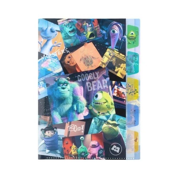 [即納]    【ポケットファイル】モンスターズインク ダイカットクリアファイル5P PIXAR A