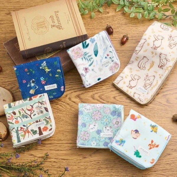 [即納]   【タオルのふりしてコソっとポーチ】どっとポーチ ディズニー