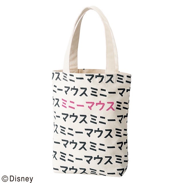 [即納]   ディズニー ミニー カタカナロゴ/ミニー トートバッグ