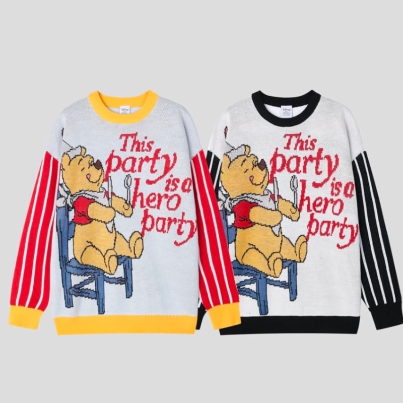 大人size[即納]   プー　Spring Knit