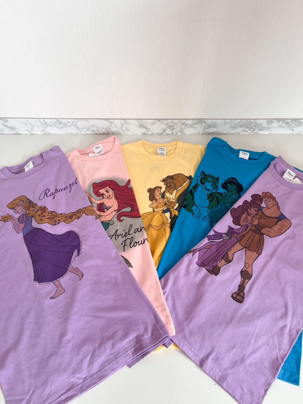 大人size[即納]   ディズニープリンセス　半袖Tシャツ