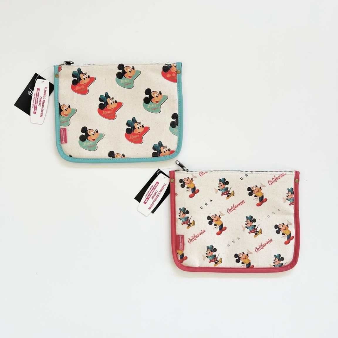 [即納]    レトロシリーズ　ミキミニフラットポーチ