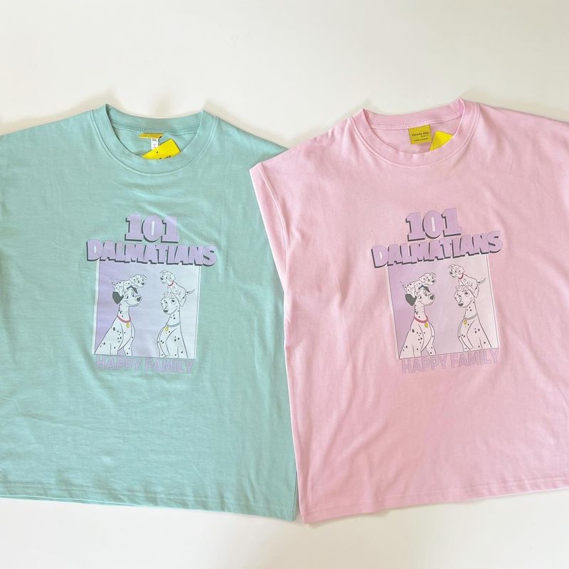 大人size[予約]   101匹わんちゃん・ダルメシアンTシャツ/ととちゃんファミリーコラボレーション第一弾(mes favoris original )