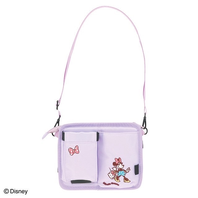 [即納]   ディズニー ミニー パステルポルカドット キャリーケースドリンクホルダー