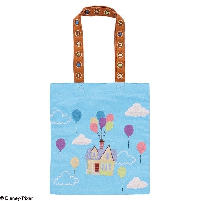 [即納]   ディズニー カールじいさんの空飛ぶ家 パープルグレープ トートバッグ