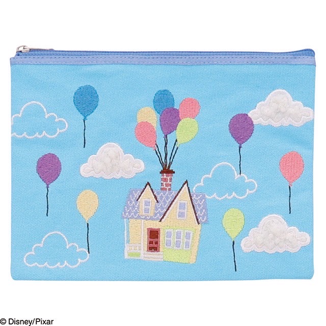 [即納]   ディズニー カールじいさんの空飛ぶ家 パープルグレープ ポーチ