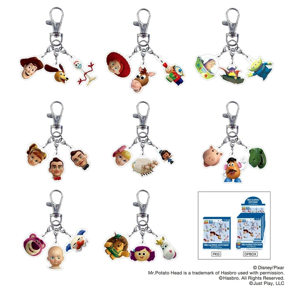 [即納]   ディズニー トリオアクリルキーホルダー トイ・ストーリーシリーズ