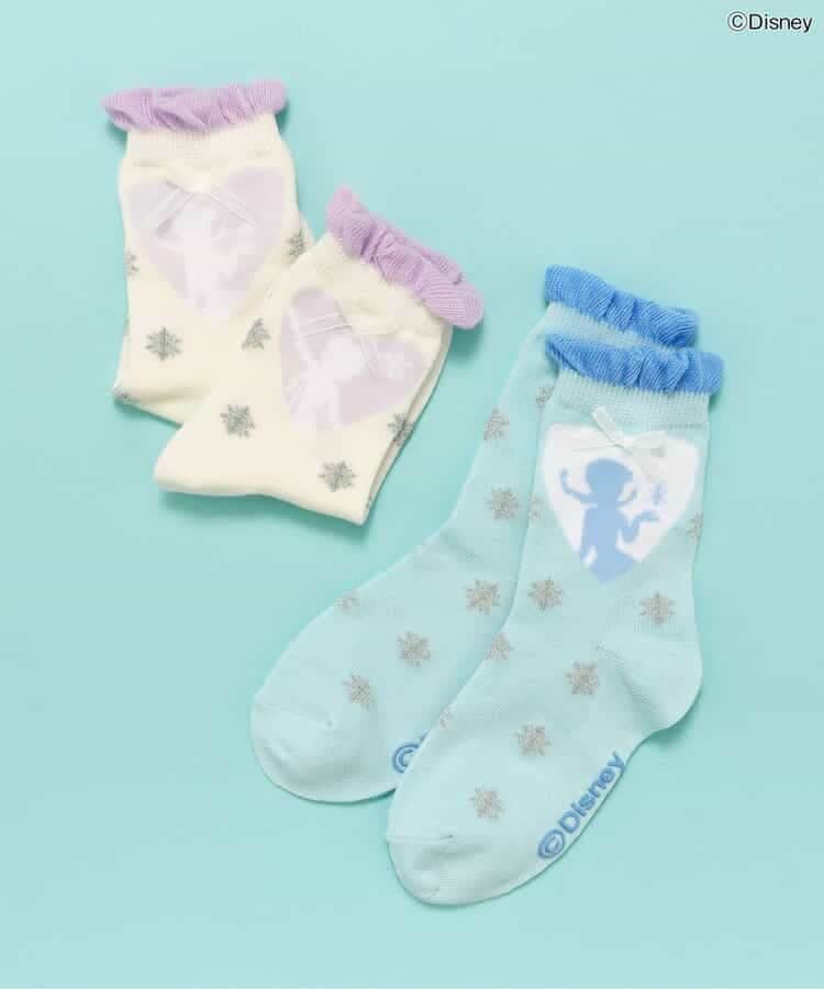 13-21size [即納]   【ディズニーキャラクター/FROZEN】ソックス　(Ampersand)