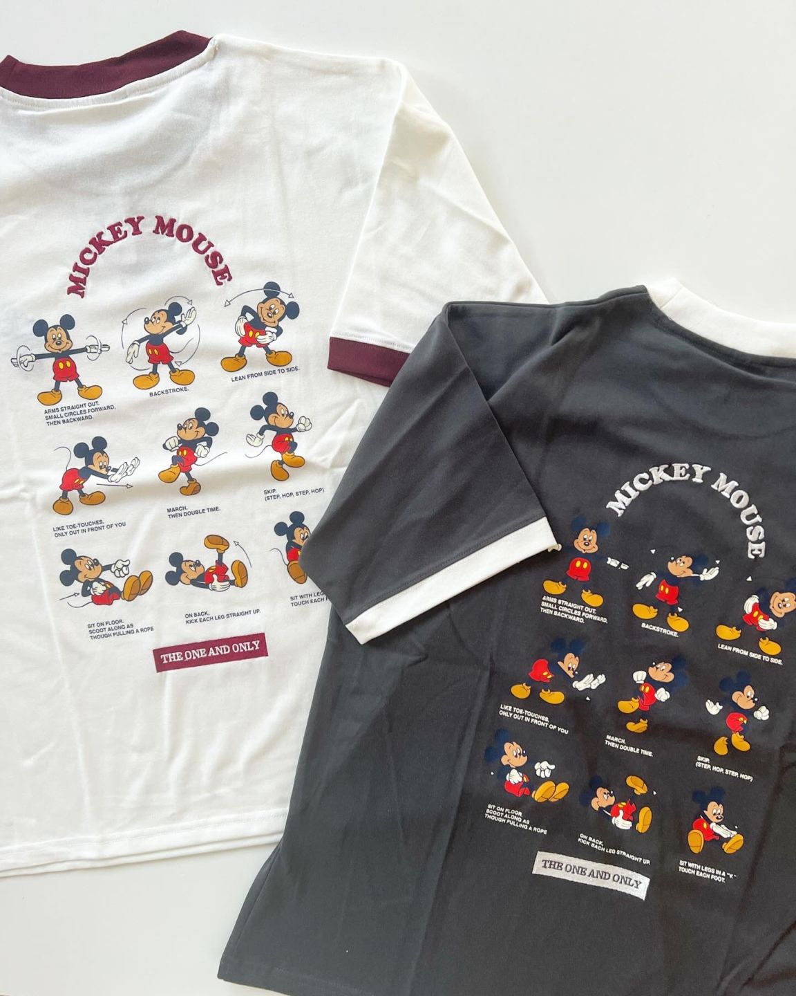 大人size[即納]   ミッキーマウス体操Tシャツ