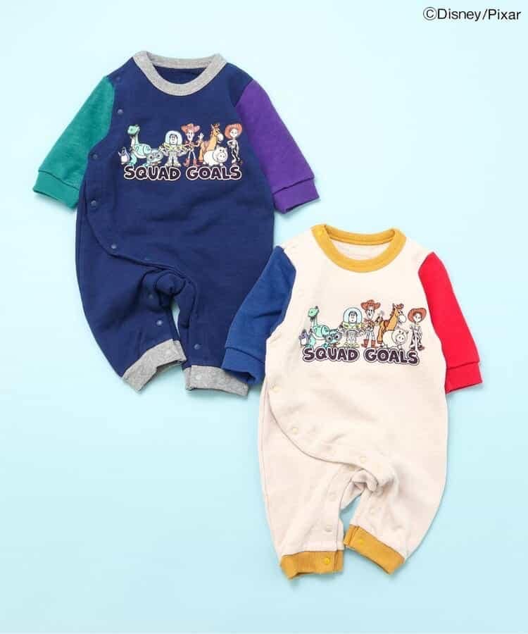 60-80size[即納]  【ディズニーキャラクター/トイ・ストーリー】カバーオール   ( BIT’Z )