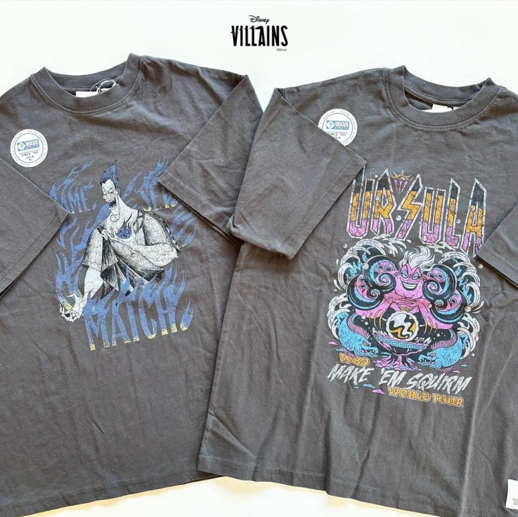 大人size[即納]   アースラ.ハデス　ヴィランズTシャツ