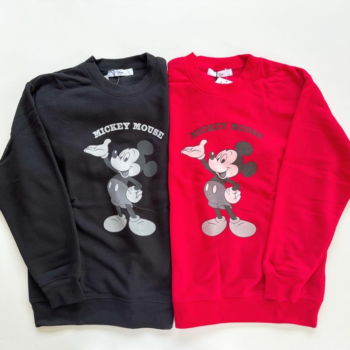 3635　ディズニー　ミッキー　長袖　スウェット　ワッペン　裏起毛　紺 3635 ディズニー ミッキー 長袖 スウェット ワッペン 裏起毛 紺