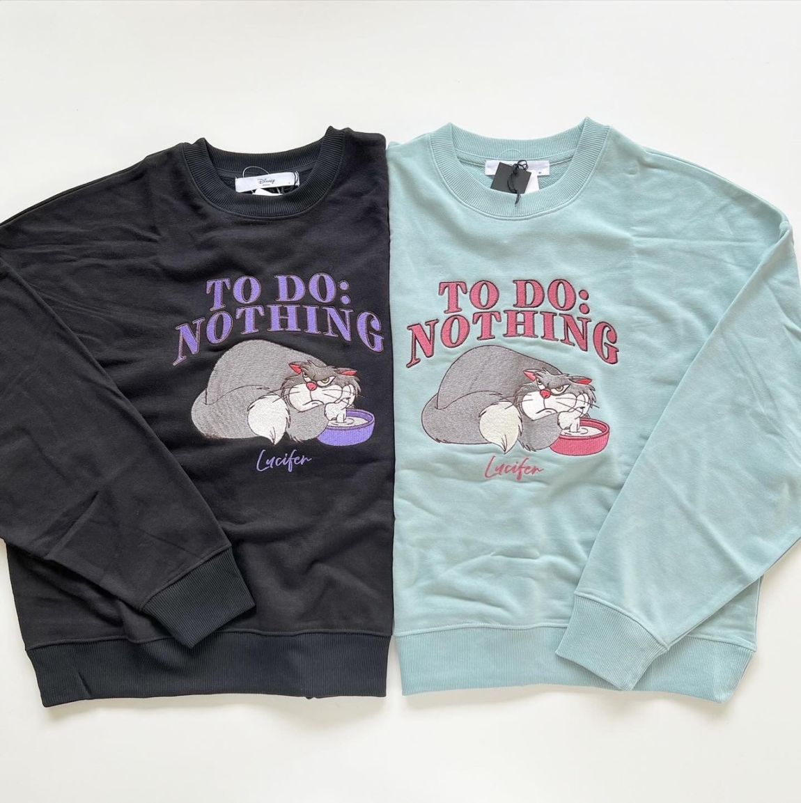 大人size[即納]   ルシファー刺繍裏毛トレーナー