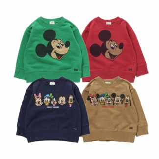 80-140size[即納]  【ディズニーキャラクター】ミッキー＆フレンズ / トレーナー   ( BREEZE )