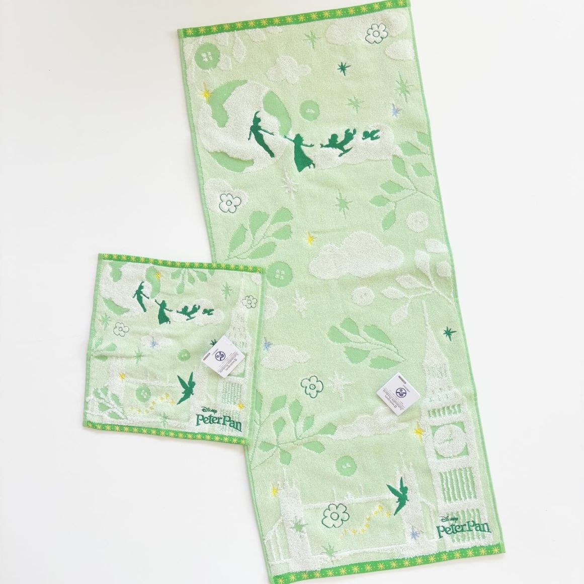 [即納]   ディズニー ピーターパン ティンカーベル アイコニックロンドン ミニ/フェイスタオル