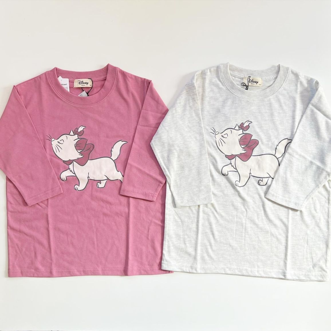 140-160size[即納]   マリー 7分袖Tシャツ