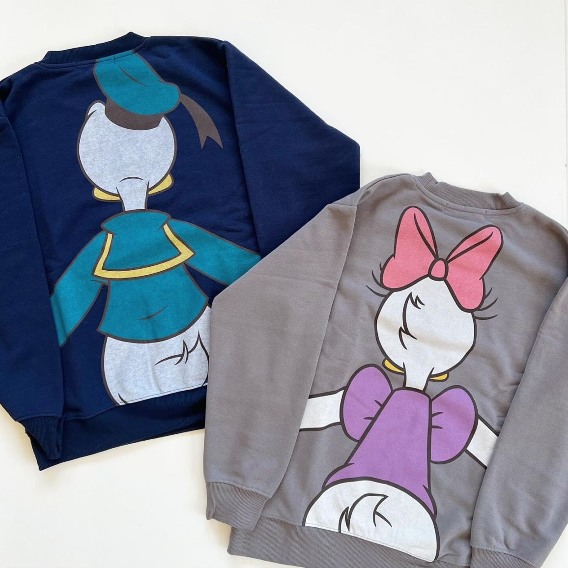 大人size[即納]   ドナデジ後ろ姿　裏起毛トレーナー