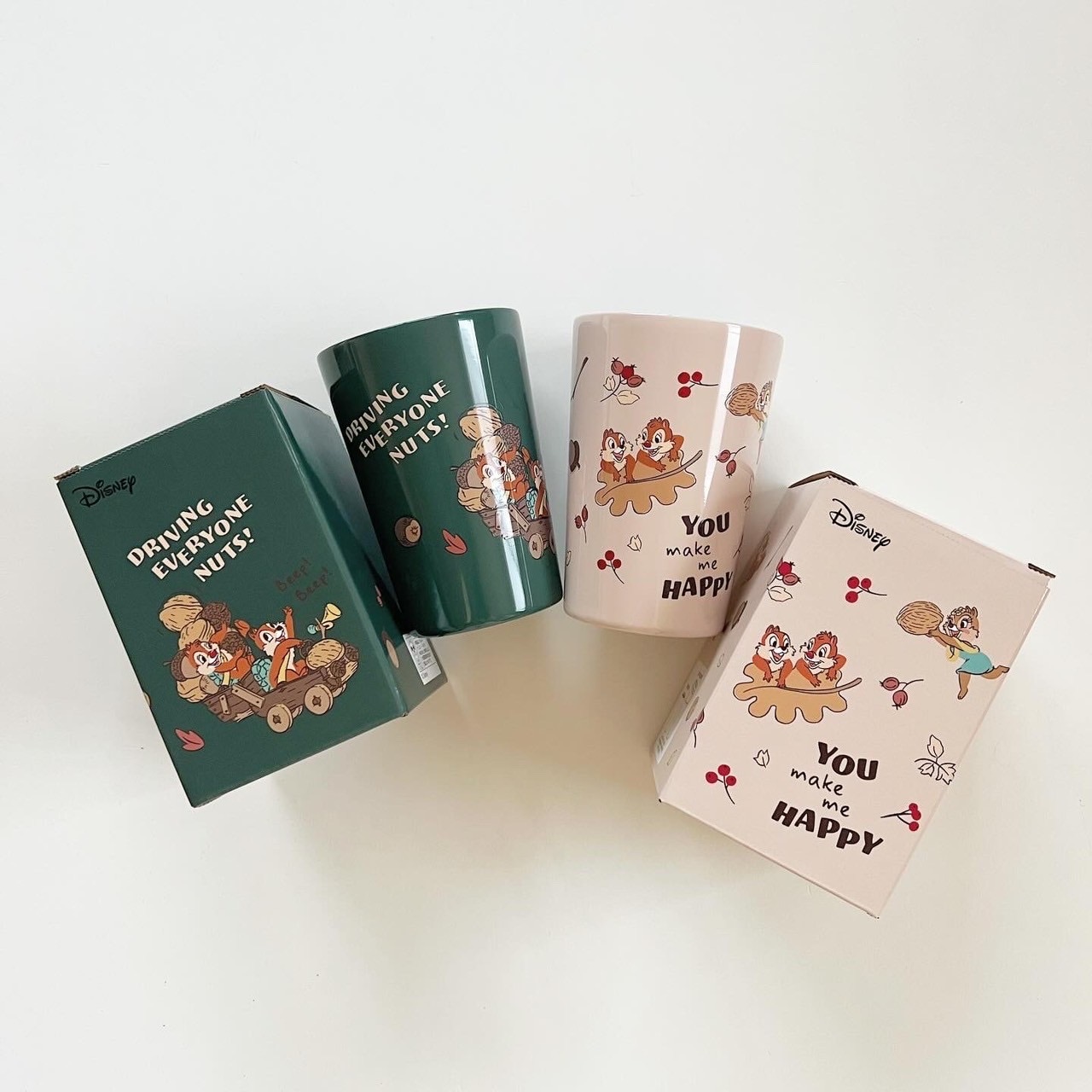 [即納]   【DISNEY】ランチシリーズ Chip'n'Dale NUTS／ ステンレスタンブラー