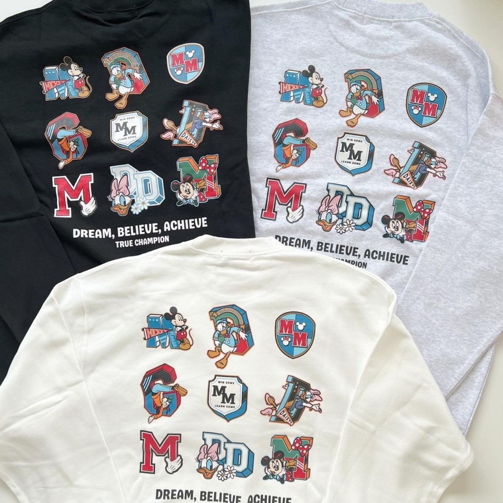 大人size[即納]     【ミッキーマウス】バックプリントスウェット