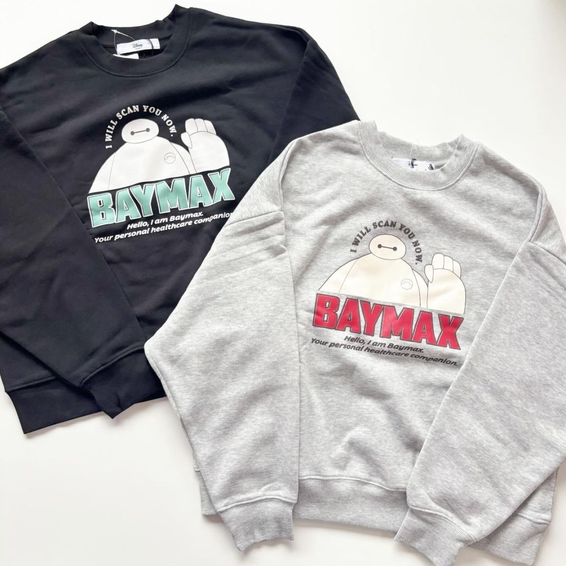 大人size[即納]    ベイマックス　裏起毛トレーナー