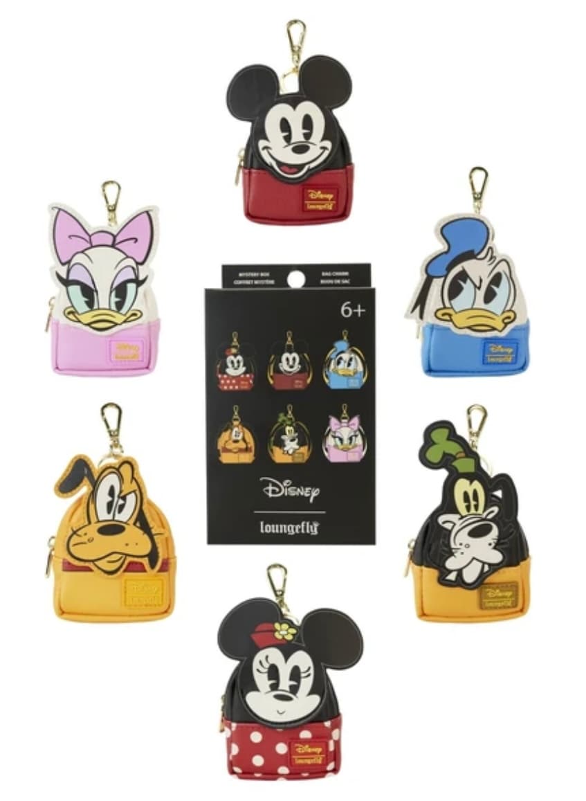 [即納]    【キーチェーン】ミッキー＆フレンズ ピクニック コスプレミステリーミニバックパックキーチェーンチャーム