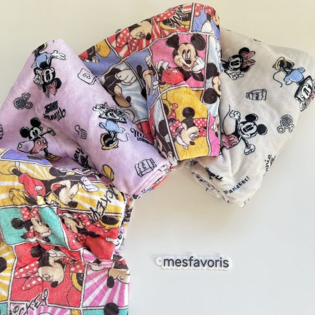 [即納]    ディズニー あったかふんわりフランネル ハーフケット ハーフ毛布 毛布 ブランケット