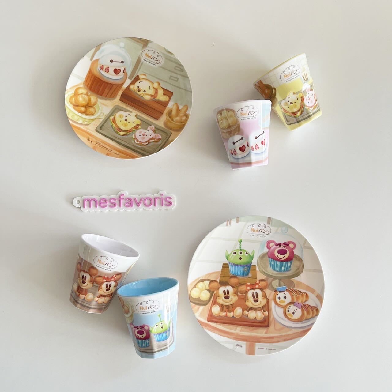 [即納]   Nuiパン　薄肉メラミンプレート.タンブラー