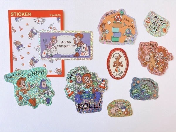 [即納]  フレークステッカーS　ディズニー　トイストーリー　シール