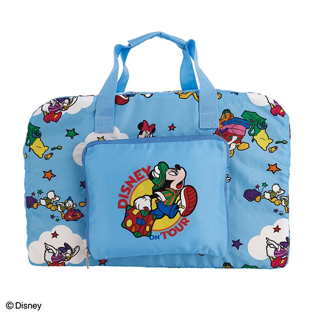 [即納]   JAL×Disney トラベルブルーエコボストン エコボストンバッグ