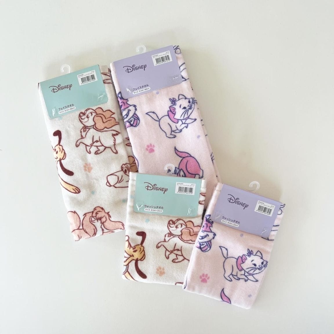 [即納]   ディズニー　ワンニャン　タオル
