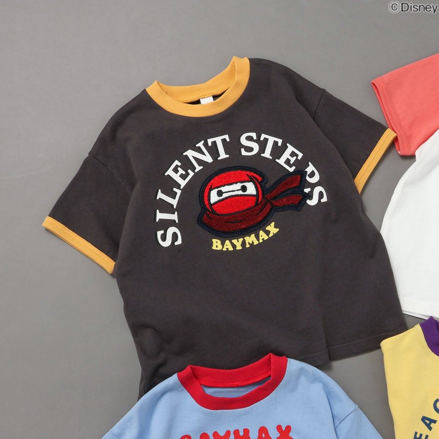 80-130size[即納]    ディズニーキャラクター ベイマックスTシャツ   ( BREEZE )